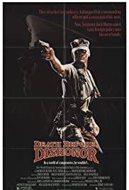 DEATH BEFORE DISHONOR Poster