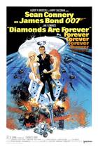 DIAMONDS ARE FOREVER Poster