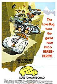 HERBIE GOES TO  MONTE CARLO Poster