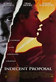INDECENT PROPOSAL Poster
