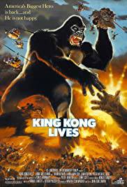 KING KONG LIVES Poster