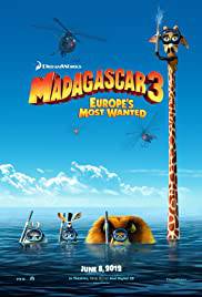 MADAGASCAR 3 EUROPE'S MOST WANTED Poster
