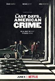 THE LAST DAYS OF AMERICAN CRIME Poster